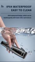 Kemei-cortadora de pelo profesional para peluquero, máquina eléctrica inalámbrica, lavable, recargable e impermeable - details 5