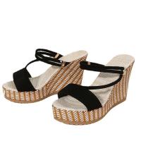Sandalias de tacón de cuña a la moda de verano para mujer - details 6