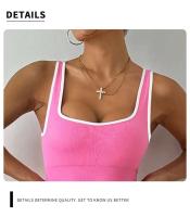 Monos de Yoga sin Espalda Conjunto Deportivo de Secado Rápido para Mujeres Ropa de Gimnasio Fiess - details 2