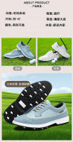 Zapatos de golf de gran tamaño estilo británico zapatos deportivos casuales ligeros y resistentes al desgaste - details 5