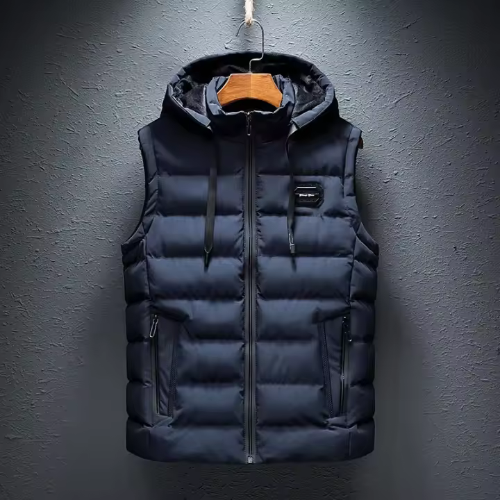 Par de mangas ligeras con capucha para hombre a ca, on, e 6XL - 1