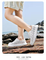 Nuevo Baotou zapatos de agujero para niños sandalias casuales de playa hueca transpirable de suela gruesa antideslizante de secado rápido uso exterior zapatos de moda - details 16