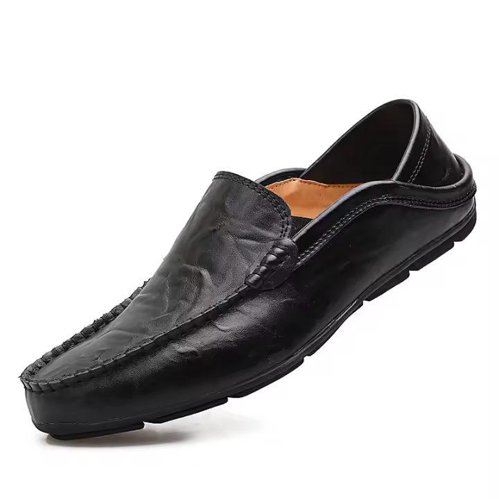 Mocasines casuales para hombre, zapatos ligeros antideslizantes para conducir en barco y caminar en la oficina - 1