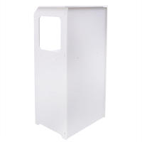 Armario de baño estrecho, mueble de madera independiente con 1 compartimento y 1 armario, 38x28x80 cm - details 3