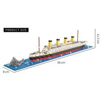 Titanic Architecture Toy set, micro mini building model set para adultos y niños a partir de 14 años - details 0
