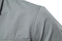Camisa de algodón para hombre, camisa informal de moda, color sólido, manga larga, Primavera - details 7
