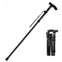 1 Pieza de Bastón Plegable Ajustable Portátil Con Asas En T, Adecuado Para Acampar Al Aire Libre, Senderismo y Escalada - details 5