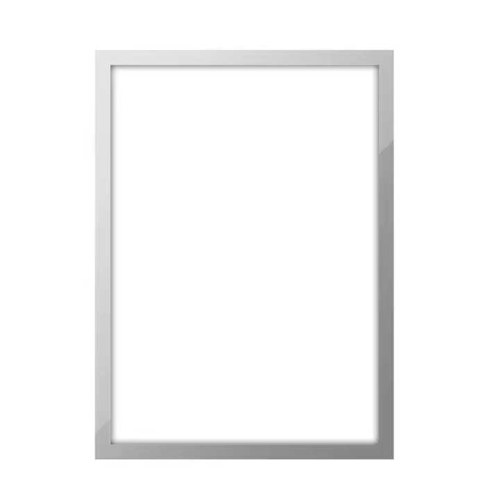 Marco de fotos magnético para decoración del hogar, póster autoadhesivo de 8,5x11 pulgadas, A4, obra de arte, tablero de exhibición magnético, pared - 1