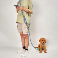 Perros con cuerda de tracción de seguridad, accesorio ble, suave, sin enganches, adecuado para cachorros, ts y gatitos - details 1