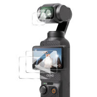Protector de pantalla para cámara de acción OSMO Pocket 3, accesorios para lente, película protectora de vidrio, paquete de 2 - details 0