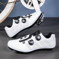 Zapatillas de ciclismo para hombre y mujer, zapatos de bicicleta compatibles con Peloton, Delta, Clip de tacos para ciclismo de carretera, interior y exterior, Pedal de gran tamaño - details 5