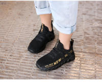 Zapatillas de deporte de punto antideslizantes para niños, zapatos deportivos ligeros para correr, moda para niños - details 19