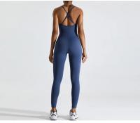 Traje de Yoga para Mujer Casual de Un Piezo con Efecto Adelgazante para Danza y Gimnasio Ropa Deportiva de Nylon Ideal para Primavera y Verano - details 12