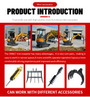 Entrega gratuita de excavadoras de 1,7 toneladas EPA excavadoras de motores Kubota mini excavadoras domésticas de 1 tonelada y 2 toneladas excavadoras pequeñas rippa a la venta - details 1