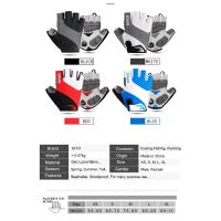 Guantes De medio dedo para deportes al aire libre para hombres y mujeres, almohadilla De Gel transpirable, MTB, carreras De carretera, ciclismo - details 1