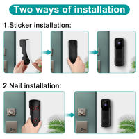 Botón de Puerta Inalámbrico Inteligente 1080P HD con Cámara de Visión Nocturna PIR para Seguridad en el Hogar y Conectividad WIFI - details 8