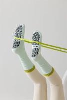 Calcetines de Yoga para mujer, calcetines antideslizantes de silicona para suelo interior, calcetines de Pilates de colores a juego, calcetines deportivos profesionales de algodón para gimnasio, Fitness y baile - details 14