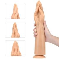 Leten Super largo suave mano simulada brazo Real juguete masaje Anal consolador masturbación sexo productos para adultos - details 5