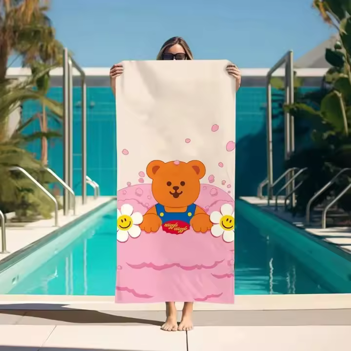 Wigglewiggle-Juego de baño, accesorios de playa, toallas de secado rápido, cuidado Personal, Spa para el hogar, Toalla de baño grande - 1