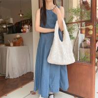 Bolso de hombro de encaje bordado con agujeros, bolso de mano tejido de gran capacidad para mujer, bolso cruzado ligero bohemio - details 16