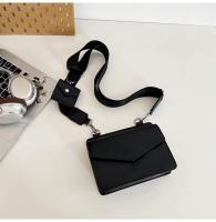 Bolso cuadrado pequeño oscuro Trend Bolso combinado 2 en 1 Bolso de la caja del sobre de cuero de los hombres y las mujeres Bolso pequeño bandolera - details 35