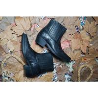 Zapatos Martin pintados a mano para hombre y mujer, botas vaqueras occidentales, estilo unisex, talla china - details 19