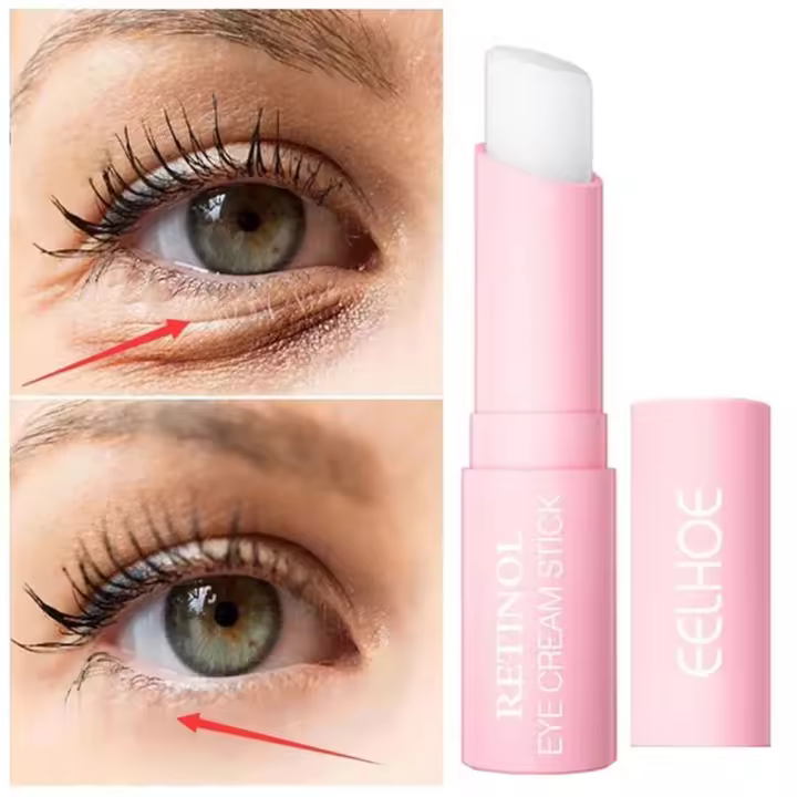 Crema para los Ojos de Retinol EELHOE Anti-arrugas, Desvanece Ojeras, Hidratante y Blanqueador - 1