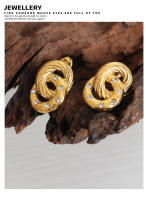 Pendientes de Metal Grande para Mujeres 2025 Joyería de Estilo Distintivo - details 7