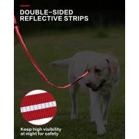 Correa táctica para perros de alta resistencia, plomo elástico que absorbe los golpes de 4 a 6 pies con 2 asas acolchadas, mosqueteero de Metal, cinturón de seguridad para automóvil, - details 6