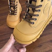 Botas cortas de moda para niños y niñas, zapatos de cuero versátiles antideslizantes de fondo grueso suave, estilo coreano, novedad de otoño, 2024 - details 5
