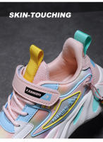 Zapatos de marca para niños, zapatillas de deporte para niñas, zapatos deportivos transpirables para niños, zapatillas de tenis cómodas informales de color rosa a la moda para uso diario - details 11