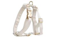 Conjunto Arneses de Seda de Lujo para Perros y Gatos Alta Calidad, Blanco, Tallas XS-XL - details 5