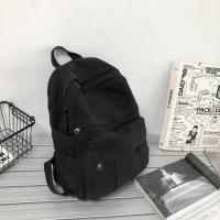 Mochila Mujer Lona, Estilo Retro, Gran Capacidad, Estudiante, Moda Coreana - details 38