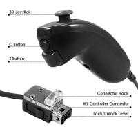 1 juego de mandos con controladores nunchuck Para mandos de juegos Wii Para juegos gamepads inalámbricos con Motion Plus - details 2