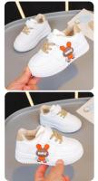 2025 primavera nuevos zapatos casuales para niños para niñas moda estilo coreano fondo suave antideslizante versátil Chic pequeños zapatos blancos - details 13