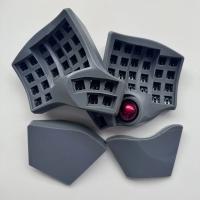 Charybdis MK2 Kit de teclado dividido 4x6 Bluetooth personalizado Inalámbrico/Wried Modo dual Hotswap Rojo Trackball Teclado mecánico dividido Mx Switch Juego Teclado Ergonomía Accesorios De Juegos - details 2