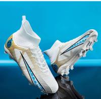 Botas de Fútbol Profesionales Unisex Zapatillas de Fútbol de Pitch de Césped para Entrenamiento al Aire Libre Zapatos de Fútbol Antideslizantes para Niños - details 18