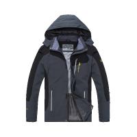 Men's Waterproof Hiking Jacket Large Size Windproof Windbreaker Camping Hunting Running Trekking Fishing Coat Men Outdoor - details 0