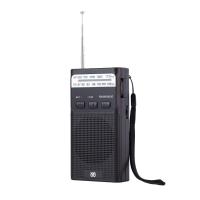 Radio portátil, radio de bolsillo con puntero FM/AM recargable con linterna - details 0