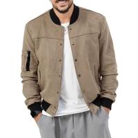 Chaquetas de moda de primavera para hombre, chaquetas informales con cuello levantado, abrigos, chaqueta para hombre - details 4
