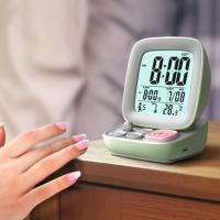 Reloj Digital compacto para niños, pantalla electrónica de temperatura de moda, 500mAh, 3 colores, pantalla grande - details 1