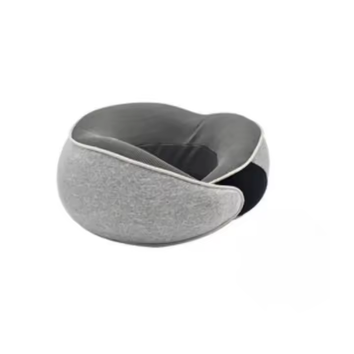 Almohada de viaje para el cuello, cojín de viaje duradero en forma de U, almohada de avión no deformada - 1