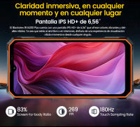 Blackview BV6200 Plus Teléfono Robusto con Batería de 11000mAh, Pantalla HD+ de 6.56'', Procesador Octa Core T606, Cámara AI de 16MP+2MP, Android 14 Certificado CE - details 47