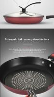 Sartén de Hierro Antiadherente Cocina sin Humo con Huevos y Filete Estufa de Gas de Inducción - details 5