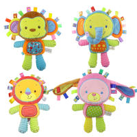 Juguete de Peluche Oscuro de Elefante con Campanilla para Bebé Juguetes Sensoriales para Recién Nacidos y Niños Pequeños Regalos Recomendado para Bebés - details 2