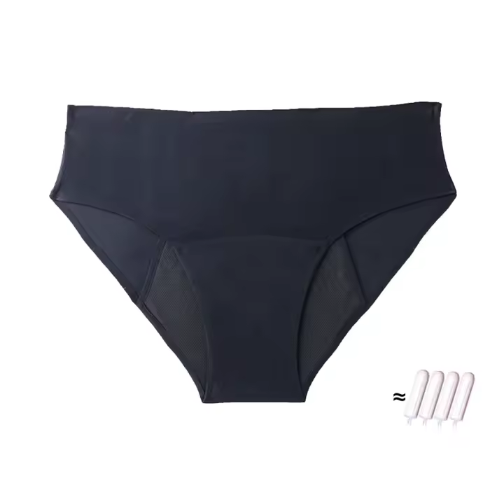 SRA-bragas menstruales sin costuras para mujer, ropa interior de gran flujo - 1
