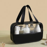 Bolsa De Viaje Portátil Para Mujer Transparente Impermeable Almacenamiento De Maquillaje Pouch Organizador De Cosméticos - details 15