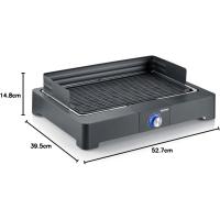 Mesa con Parrilla de Acero Inoxidable Mini Barbacoa Sin Riesgos de Quemaduras - details 23