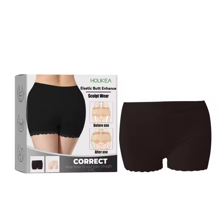 Houkea Mujer, Ligero, Cómodo, Transpirable, Muestra la Forma de la Cadera, Pantalones Elásticos Finos para Mujer - 1