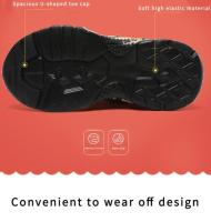 Zapatos para correr de invierno para niños, zapatos informales antideslizantes e impermeables, zapatillas de deporte cálidas y de algodón, zapatos deportivos de Trekking a la moda para adolescentes - details 6